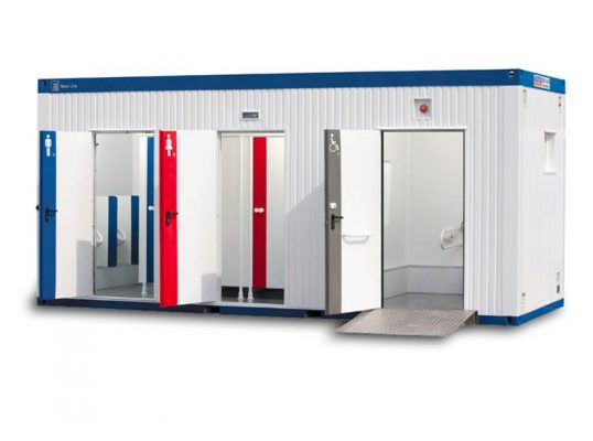Nhà vệ sinh container - Lựa chọn tiện ích cho các công trường xây dựng
