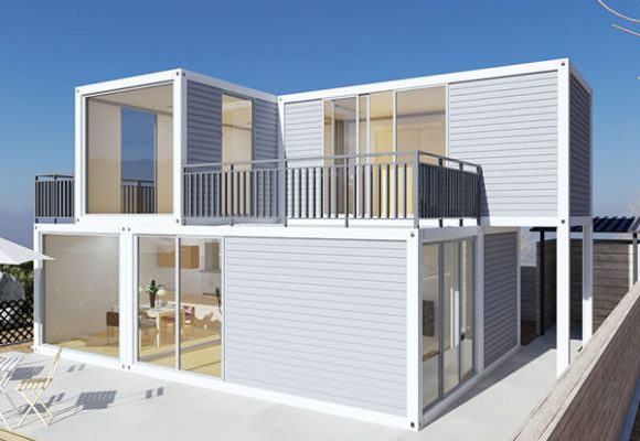 Container nhà ở trang bị đầy đủ tiện nghi với nhà vệ sinh khép kín