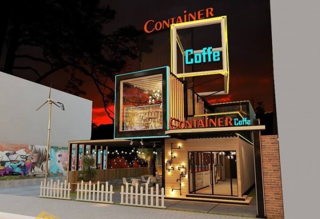Dịch vụ thiết kế lắp đặt container quán cà phê độc đáo chuyên nghiệp