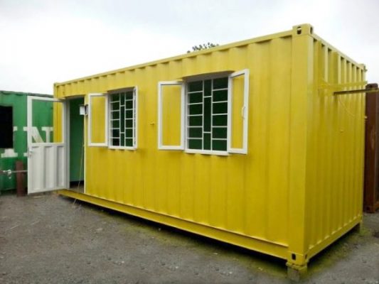 Quy trình sản xuất container văn phòng