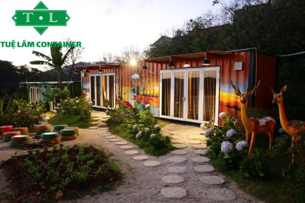Mẫu homestay bằng container
