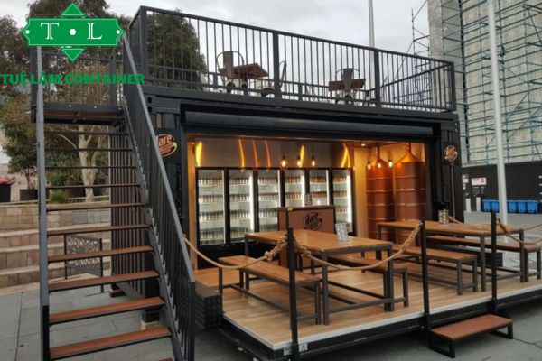 Mẫu nhà container cafe đẹp nhất việt nam