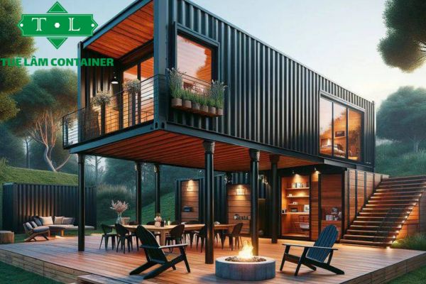 Mẫu nhà Container được thiết kế độc đáo HOT nhất 2024